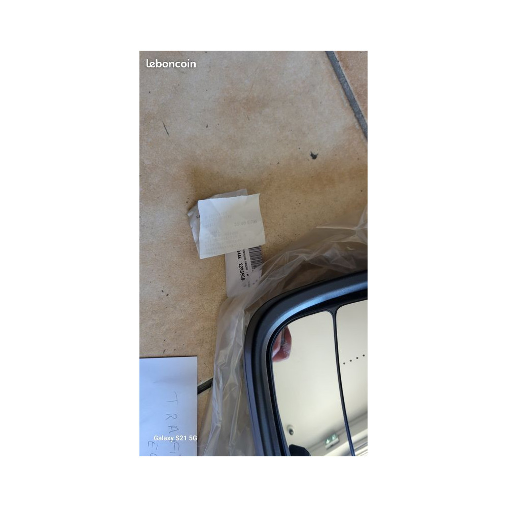 Retroviseur gauche conducteur electrique renault trafic 3