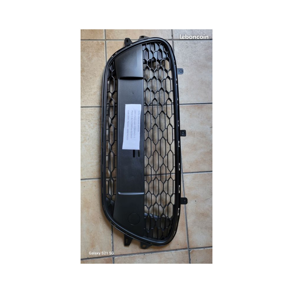 Grille pare choc citroen c3 2 phase 1