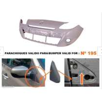 Pare-choc Renault Clio 3cphase 2 195