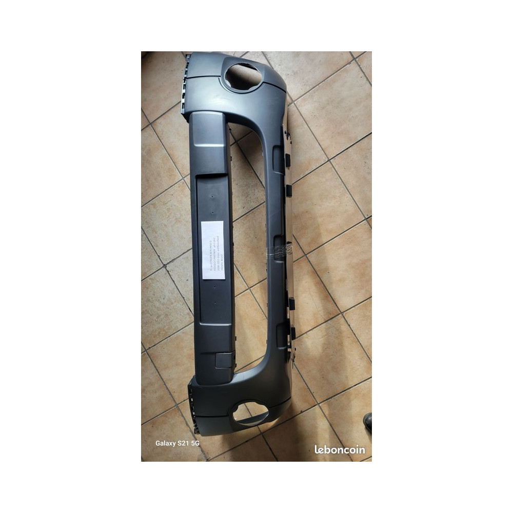 Pare choc avant CITROËN BERLINGO PEUGEOT PARTNER ph 1 ph2 avec antibrouillard
