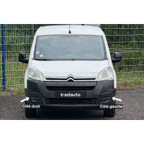 Cache pour pare choc avant peugeot partner citroen berlingo