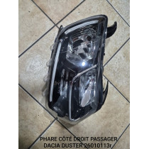 Phare feu avant droit passager Dacia Duster 2 phase 1