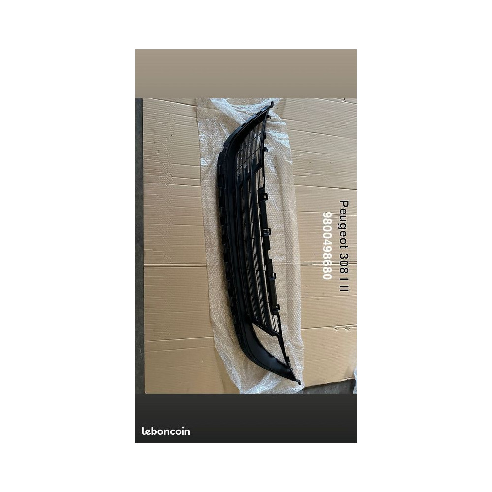 Grille de calandre peugeot 308 2 ph1